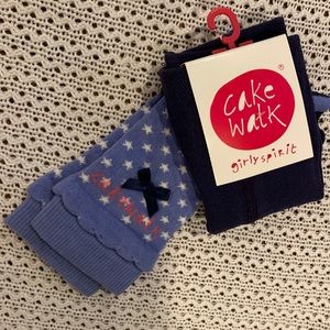 CAKEWALK girls tights 9 months blue